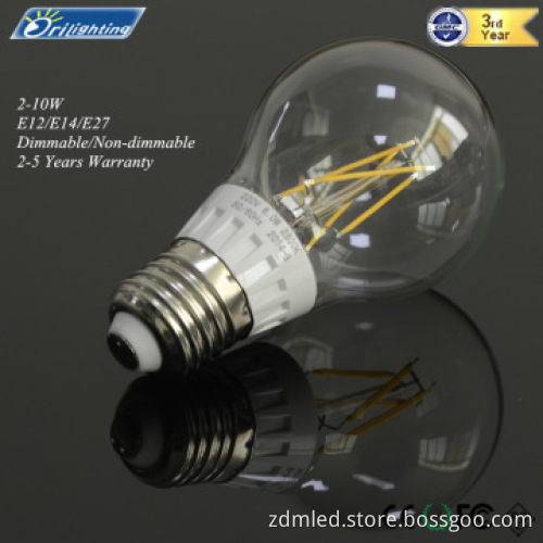 New Arrival Retrostyle Filament bulb 4w Led Bulb with CE ROHS